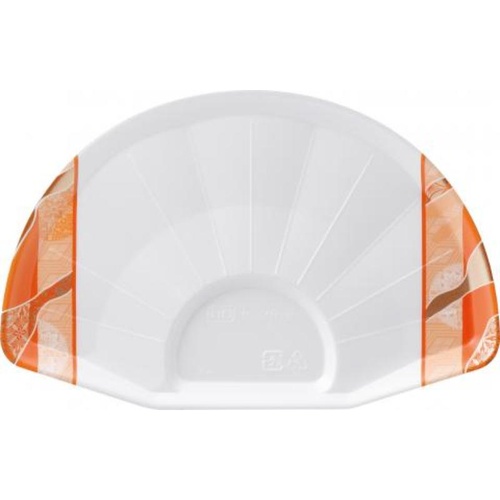 発泡トレー センスR-2 鮮彩オレンジ エフピコ