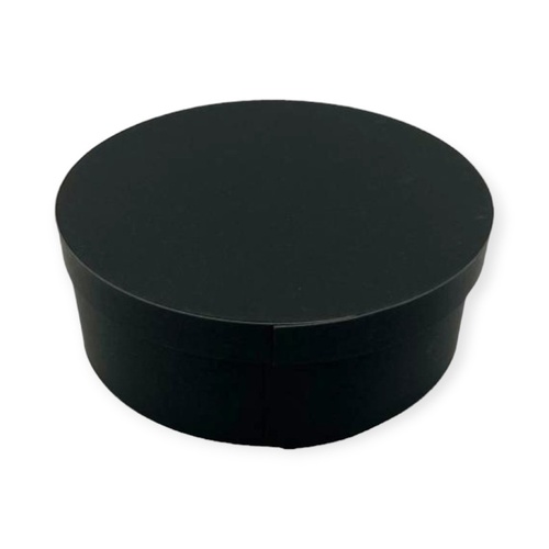 弁当容器 140φ×50H ブラック(ケーキ用) 山田曲物