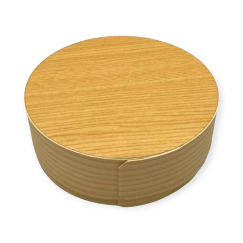 弁当容器 90φ×33H 特司紙製 山田曲物