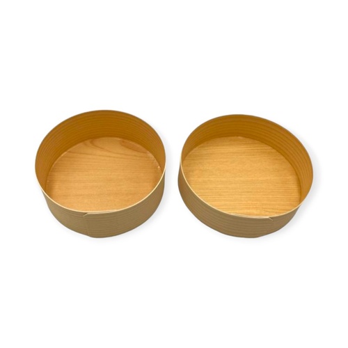 弁当容器 90φ×33H 特司紙製 山田曲物