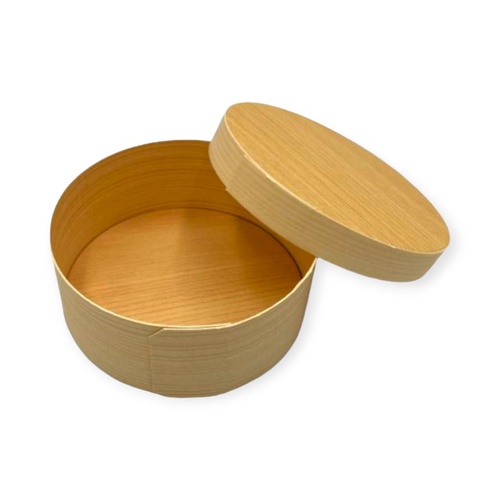 弁当容器 97φ×40H 特司紙製 山田曲物