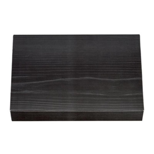 仕出し弁当容器 紙BOX一体型 80-55 黒木目 エフピコチューパ