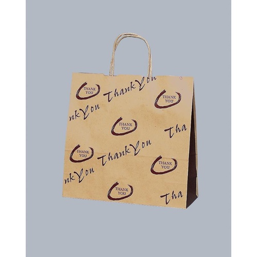 紙手提げ袋 ラッピーバッグ No.3 THANK YOU 福助工業