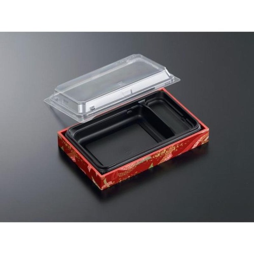 折箱 CWAT 20-12S 黒-ちぎり (ボ) 中央化学