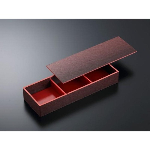 折箱 夢御膳 墨柾 3色 共蓋付 中央化学