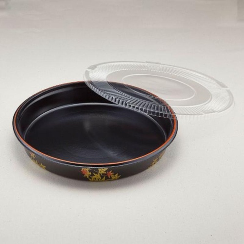 弁当容器 すし桶 4 もみじ透明セット 青葉紙業