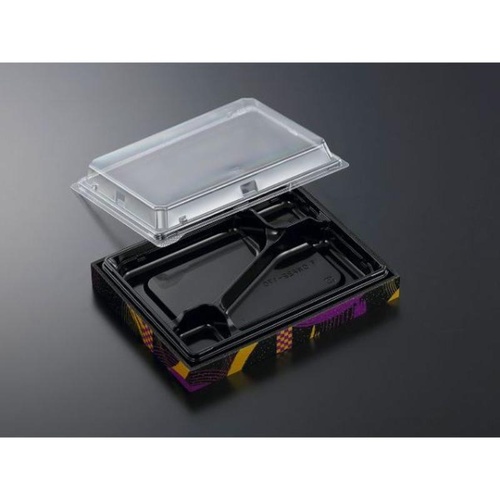 折箱 CWA 22-17C 黒-紫円 (ボ) 中央化学