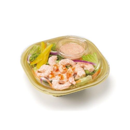 サラダ容器 バイオ リーフボウル 16-16B(50) きなり リスパック