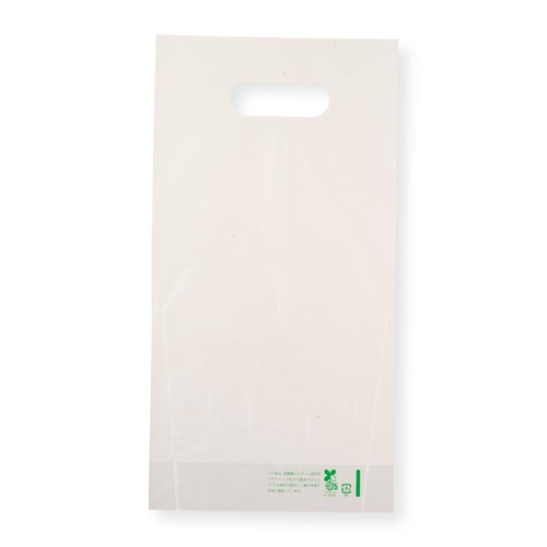 バイオマスレジ袋 キャリーカップロング1個用 バイオ25％ ミヤゲン