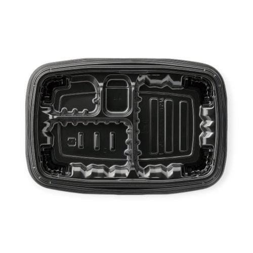 弁当容器 MSDレイア23-15-1 黒 エフピコ