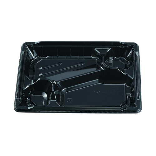 弁当容器 MS角弁 23-17-2 黒 本体 エフピコチューパ