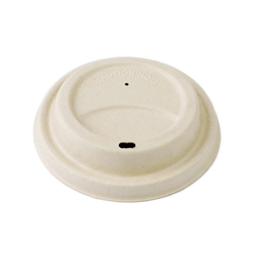 バガス 紙コップフタ 90mm 12oz以上