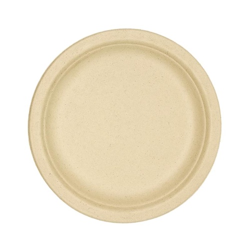 バガスモールド 18cmプレート 青葉紙業