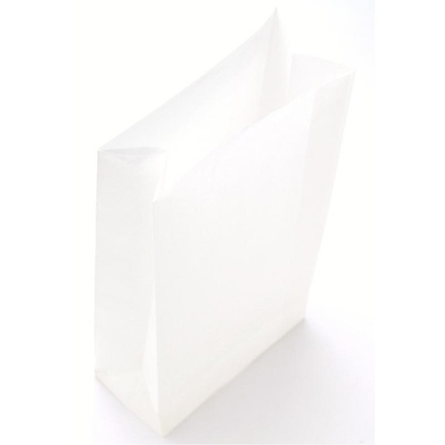 持ち帰り用紙袋 50-3200 角底袋 白無地 130×65×250 100P ササガワ