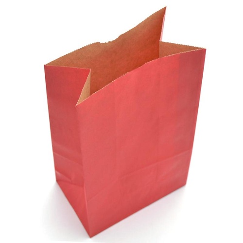 持ち帰り用紙袋 50-3206 角底袋 ルージュ 130×80×235 100P ササガワ