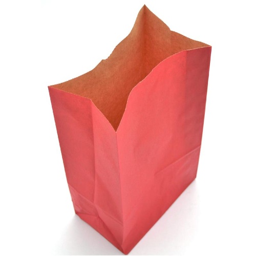 持ち帰り用紙袋 50-3406 角底袋 ルージュ 150×90×280 100P ササガワ