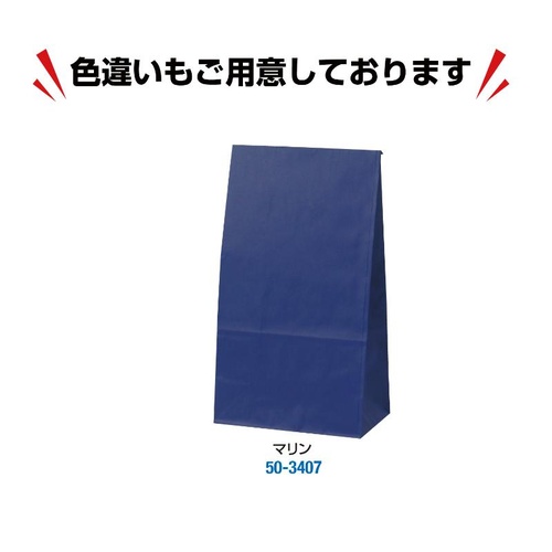 持ち帰り用紙袋 50-3406 角底袋 ルージュ 150×90×280 100P ササガワ