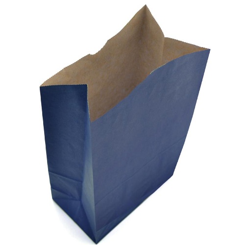 持ち帰り用紙袋 50-3407 角底袋 マリン 150×90×280 100P ササガワ