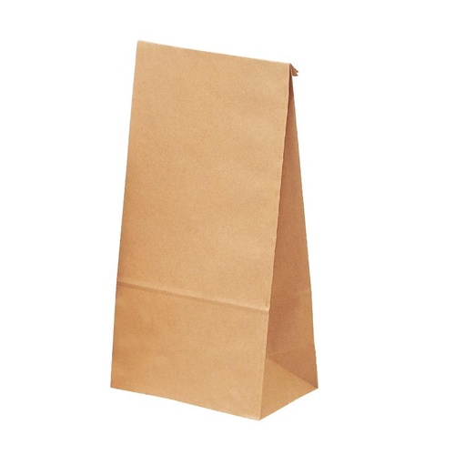 持ち帰り用紙袋 50-3501 角底袋 未晒 156×95×320 100P ササガワ