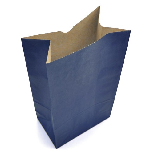 持ち帰り用紙袋 50-3707 角底袋 マリン 180×105×350 100P ササガワ