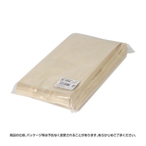 耐油ガゼット袋 50-3898 食品対応袋 耐油 LL 100P ササガワ