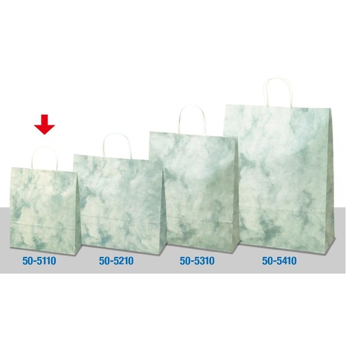持ち帰り用紙袋 50-5110 手提げ袋 ルネッサンスG 260×100×310 50P ササガワ