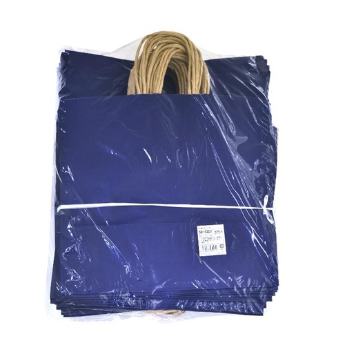 持ち帰り用紙袋 50-5207 手提げ袋 マリン 320×110×320 50P ササガワ