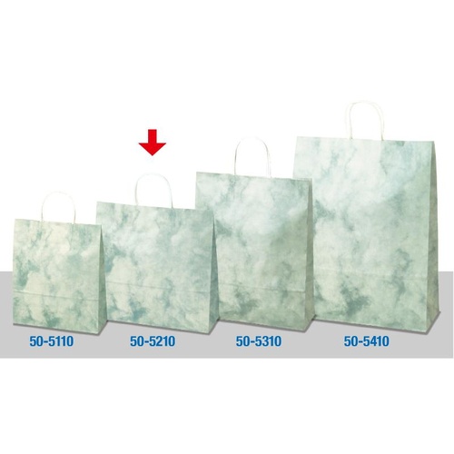 持ち帰り用紙袋 50-5210 手提げ袋 ルネッサンスG 320×110×320 50P ササガワ