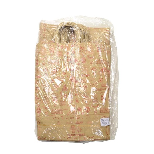 持ち帰り用紙袋 50-5316 手提げ袋 ベア 320×110×430 レッド 50P ササガワ