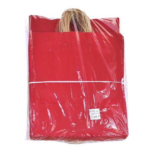 持ち帰り用紙袋 50-5406 手提げ袋 ルージュ 380×150×500 50P ササガワ