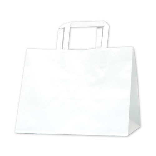 持ち帰り用紙袋 50-5720 手提げ袋 白無地 280×180×220 50P ササガワ