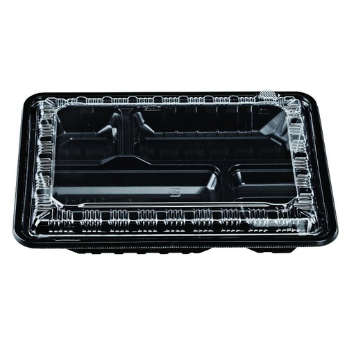 弁当容器 CK-3-2 黒セット(エコOP) エフピコチューパ