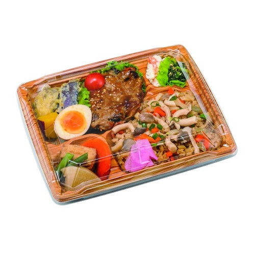 弁当容器 MS角弁 23-19-1 拓木 本体 エフピコチューパ