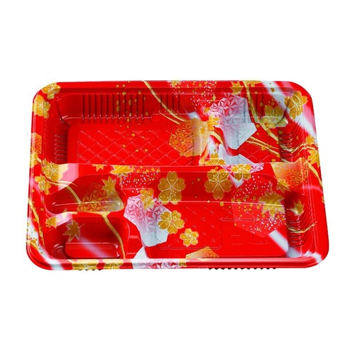 弁当容器 CR-2-2 かなで赤 本体 エフピコチューパ