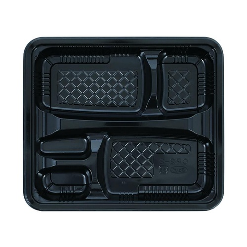 弁当容器 CR-2-2 黒 本体 エフピコチューパ