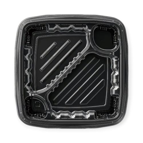 弁当容器 MSDレイア21-21-1 黒 エフピコ