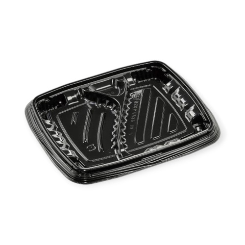 弁当容器 MSDレイア22-18-2 黒 エフピコ