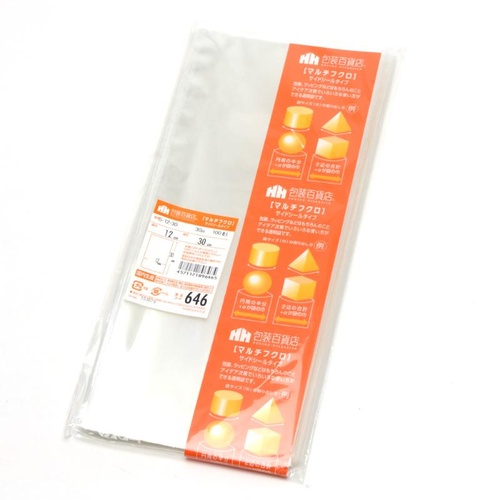 テープ無 OPP袋 32-7045 マルチフクロ S-12-30 100枚入 ササガワ
