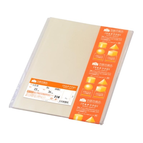 テープ無 OPP袋 32-7080 マルチフクロ S-23-36 100枚入 ササガワ