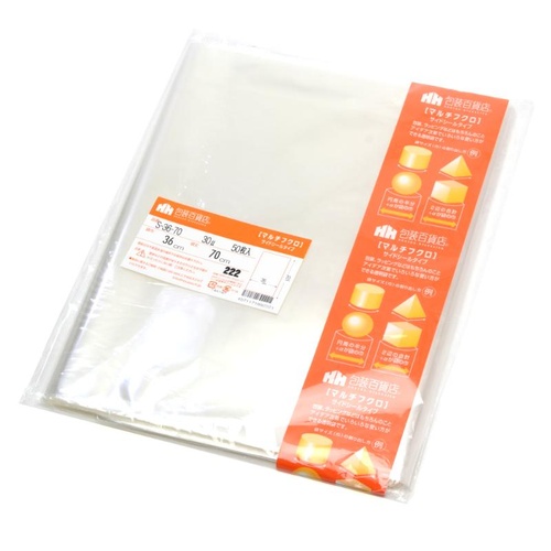 テープ無 OPP袋 32-7092 マルチフクロ S-36-70 50枚入 ササガワ