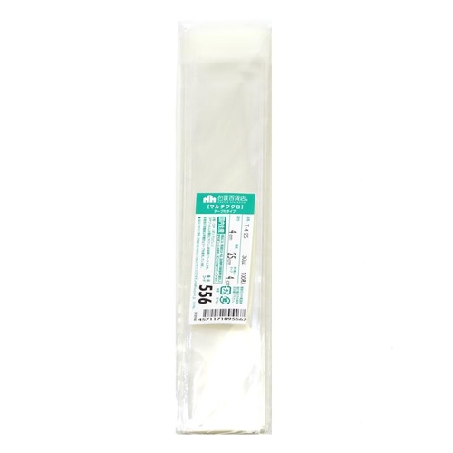 テープ有 OPP袋 32-7302 マルチフクロ T-4-25 100枚入 ササガワ