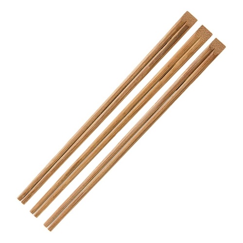 店舗資材 スス竹割箸天削 21cm 100膳入 萬洋