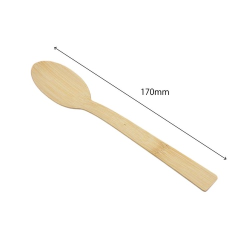 使い捨てスプーン 竹スプーン17cm 100本入×30袋 萬洋