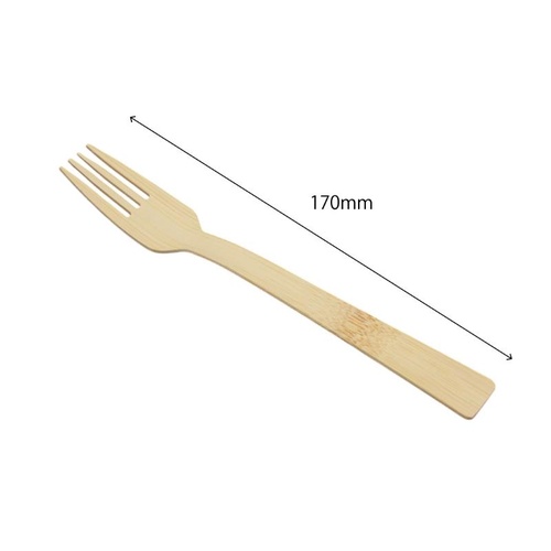 使い捨てフォーク 竹フォーク17cm 100本入×30袋 萬洋