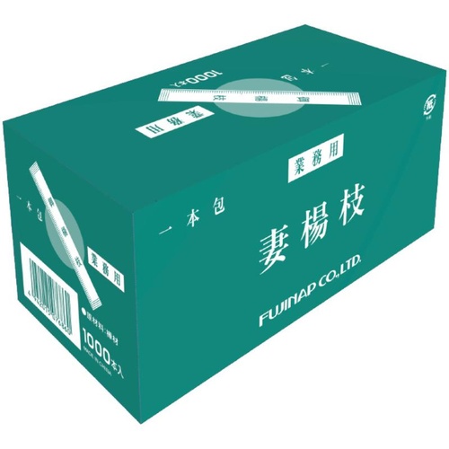 爪楊枝 フジ袋入妻楊枝(和文)6cm 尚美堂