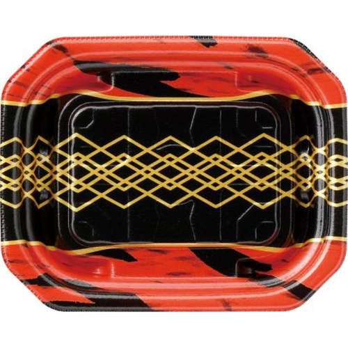 惣菜容器 MFPパシオ14-11 チア黒赤 エフピコ