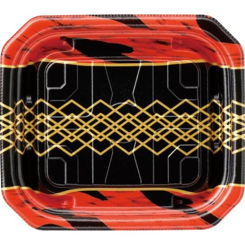 惣菜容器 MFPパシオ15-13 チア黒赤 エフピコ