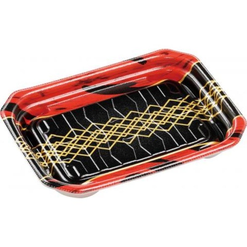 惣菜容器 MFPパシオ18-13 チア黒赤 エフピコ