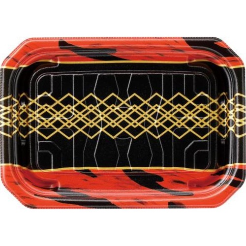 惣菜容器 MFPパシオ19-13 チア黒赤 エフピコ