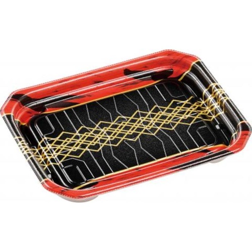 惣菜容器 MFPパシオ19-15 チア黒赤 エフピコ